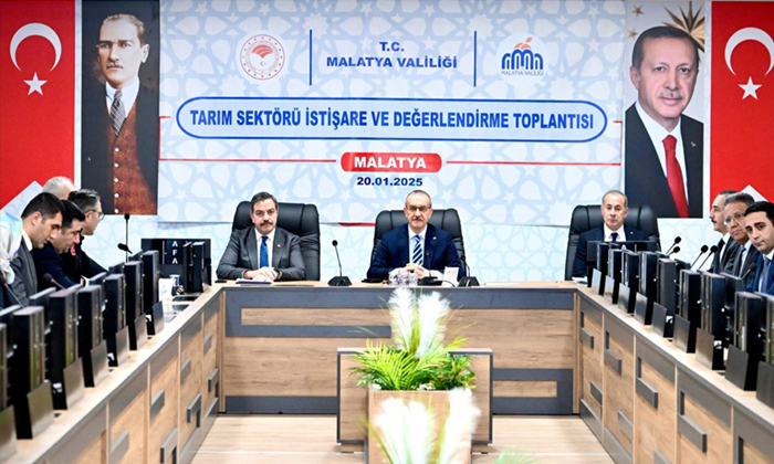 Vali Seddar Yavuz Başkanlığında Tarım Sektörü İstişare ve Değerlendirme Toplantısı Gerçekleşti