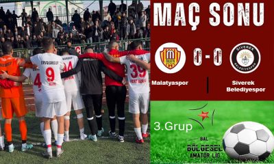 Malatyaspor Evinde Siverek Belediyespor’la Berabere Kalarak Liderliği Malatya’ya Getirdi