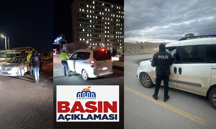 Malatya Geneli Okul ve Yurt Çevrelerinde Güvenlik Uygulaması ve Önlemleri Arttırıldı
