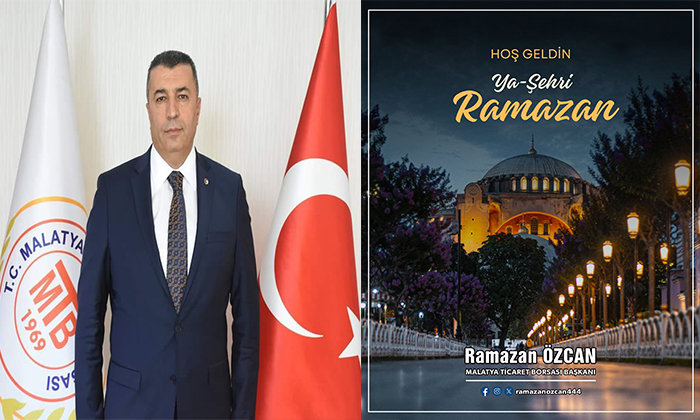 Başkan Özcan; Ramazan Ayı Milletimize ve Tüm İnsanlığa Barış, Huzur ve Sağlık Getirsin
