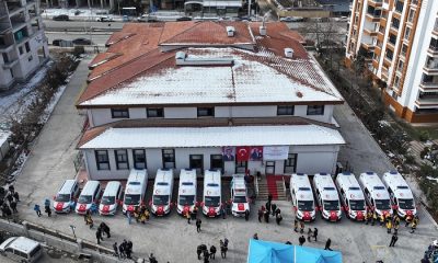 Malatya’da Yeni Alınan Ambulans ve Hizmet Araçlarının Anahtar Teslim Töreni Yapıldı