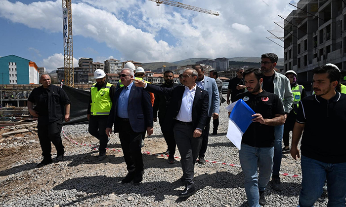 <strong>İçişleri Bakan Yardımcısı Münir Karaloğlu Malatya’da İncelemelerde Bulundu</strong>