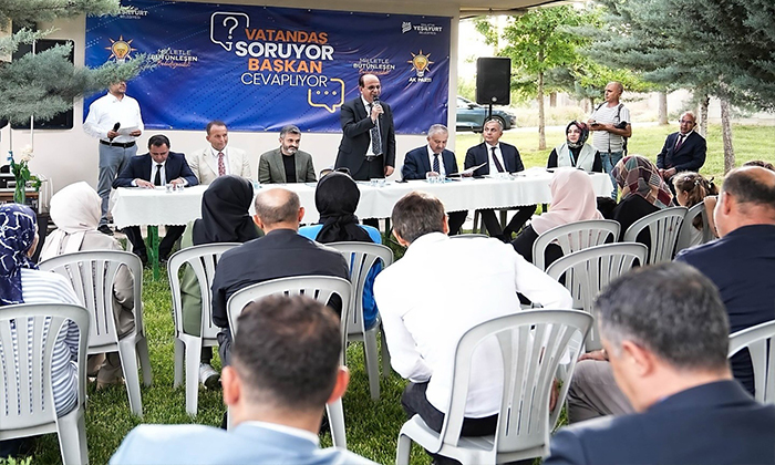 Başkan Prof. Dr. İlhan Geçit, Vatandaşların Taleplerini Karşılamak İçin Çalışıyoruz