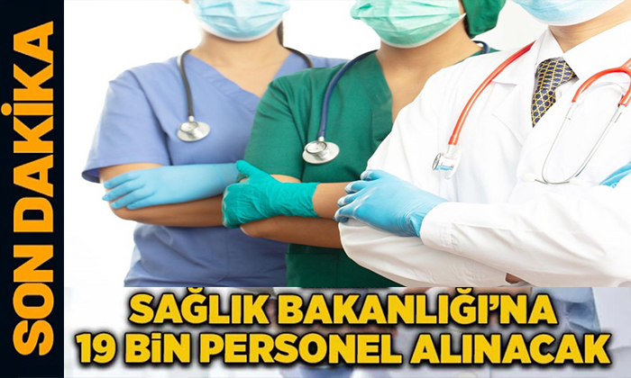 Sağlık Bakanlığı, 15 Bin 342 Sözleşmeli Personel ve 3 Bin 658 Sürekli İşçi Alacak
