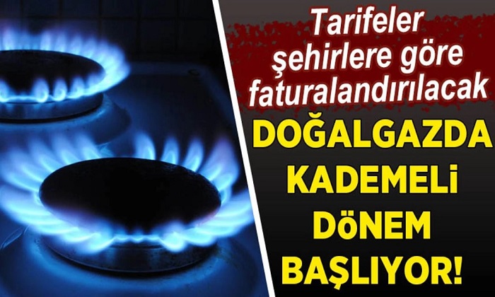 Doğalgaz’da Kademeli Tarife Dönemi: Şehirlere Göre Faturalandırılacak