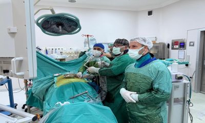 Malatya’da 8 Santimetrelik Böbrek Taşı Kapalı Yöntemle Alındı