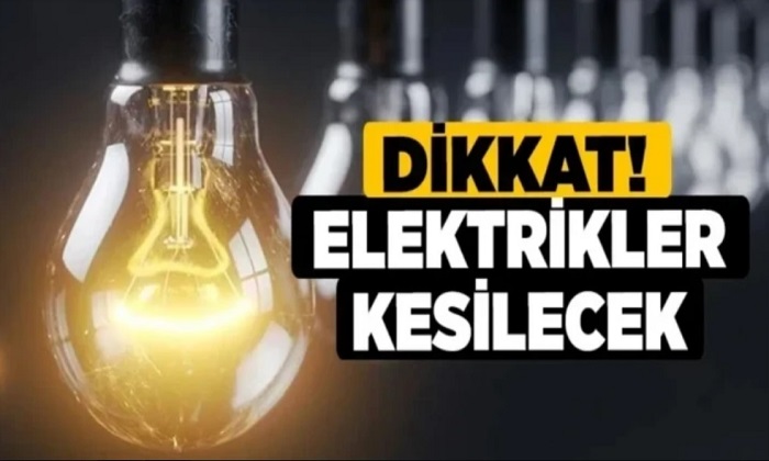 Arguvan ve Arapgir’de 18 Ekim Cumartesi Günü Planlı Elektrik Kesintisi Uygulanacak